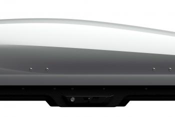 54 599 р. Багажный бокс (470 л 206х75х36 см, двусторонний) LUX IRBIS 206   (серый металлик)  с доставкой в г. Керчь. Увеличить фотографию 5