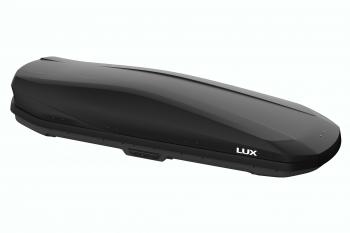44 899 р. Багажный бокс (470 л 206х75х36 см, двусторонний) LUX IRBIS 206   (черный матовый)  с доставкой в г. Керчь. Увеличить фотографию 2