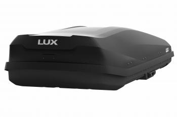 44 899 р. Багажный бокс (470 л 206х75х36 см, двусторонний) LUX IRBIS 206   (черный матовый)  с доставкой в г. Керчь. Увеличить фотографию 4