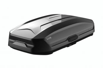 51 599 р. Багажный бокс (450 л 175х85х40 см, двусторонний) LUX TAVR 175   (черный глянцевый)  с доставкой в г. Керчь. Увеличить фотографию 4