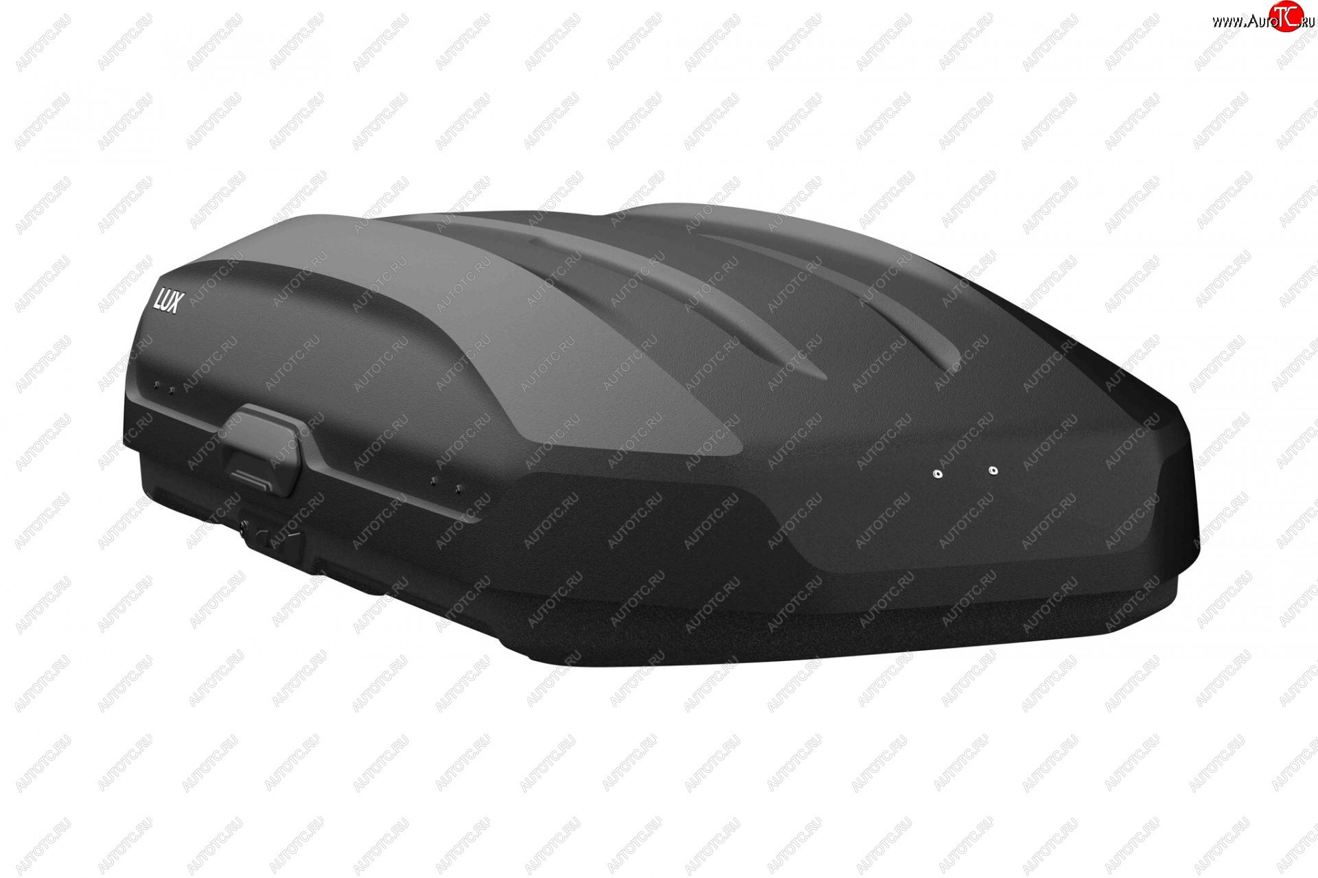 43 399 р. Багажный бокс (450 л 175х85х40 см, двусторонний) LUX TAVR 175   (черный матовый)  с доставкой в г. Керчь