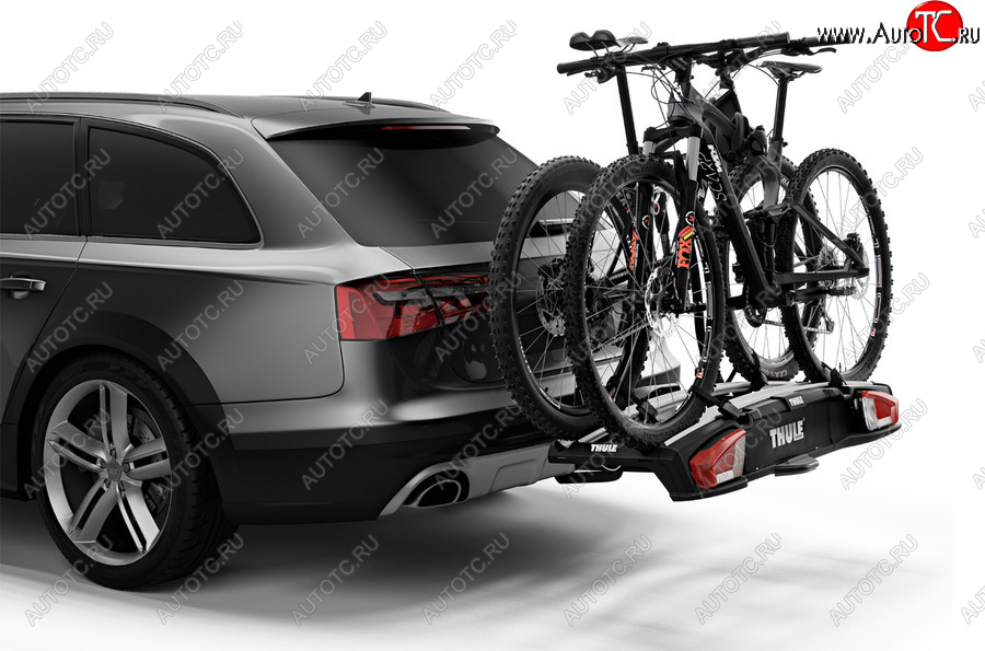 95 999 р. Велобагажник-платформа на фаркоп Thule VeloSpace XT   (Для 2-х велосипедов)  с доставкой в г. Керчь