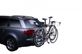 Велобагажник на фаркоп Thule Xpress SSANGYONG Actyon рестайлинг (2013-2021) (Для 2-х велосипедов)