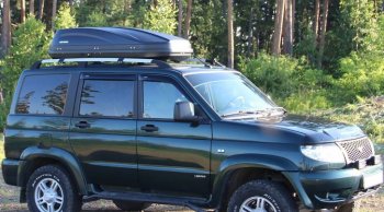 Автобокс PT GROUP (450 л., 187х88х44, двустороннее открывание) Active M черный  (Черный)