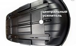 22 749 р. Багажный бокс Broomer Venture (420 л/189x89x40 см) на крышу   (Покрытие: шагрень, Цвет: чёрный)  с доставкой в г. Керчь. Увеличить фотографию 22