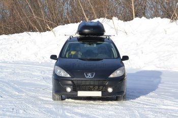 28 499 р. Автобокс PT GROUP (510л., 210х45х81, двустороннее открывание) Turino Sport черный   (Черный)  с доставкой в г. Керчь. Увеличить фотографию 3