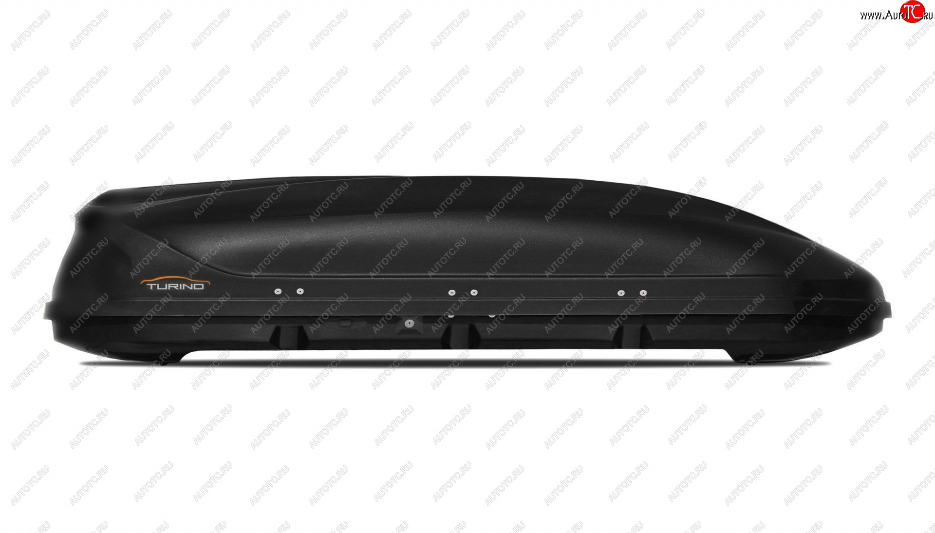 26 789 р. Автобокс PT GROUP (510л., 210х45х81, одностороннее открывание) Turino Sport черный   (Черный)  с доставкой в г. Керчь