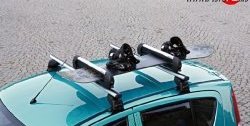 Комплект креплений для 3 пар лыж или 2 сноубордов MontBlanc Zermatt 535 Suzuki Swift ZC33S,ZC83S, ZC43S, ZC53S, ZD53S (2016-2025)