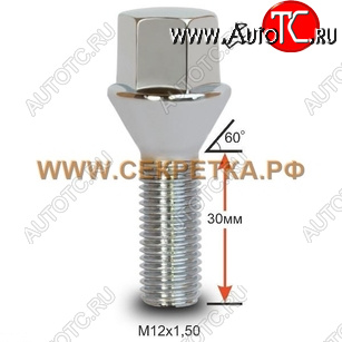 109 р. Б C17A30 Cr M12X1,50X30    с доставкой в г. Керчь