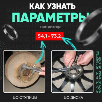 1 199 р. Алюминиевое центровочное кольцо (4 шт) ЗУЗ 77.8 x 100.0    с доставкой в г. Керчь. Увеличить фотографию 3