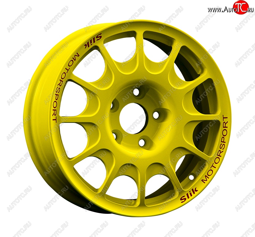 23 799 р. Кованый диск Slik Classic Sport L-1844S 5.5x15 Ford Sierra (1982-1994) 4x108.0xDIA63.4xET41.0 (Candy ярко-желтый (Candy YELLOW))