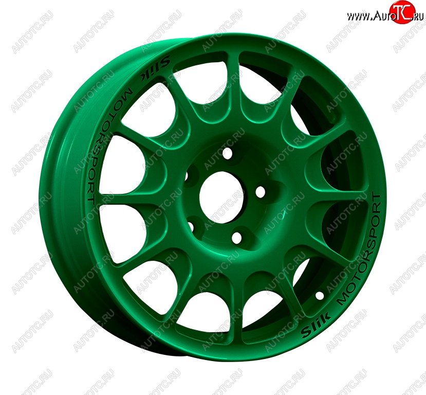 23 799 р. Кованый диск Slik Classic Sport L-1844S 6.5x15   (Candy изумрудно-зеленый (Candy Green))  с доставкой в г. Керчь