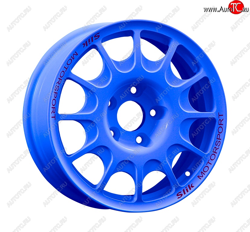 23 799 р. Кованый диск Slik Classic Sport L-1844S 6.5x15   (Синий (BLUE))  с доставкой в г. Керчь
