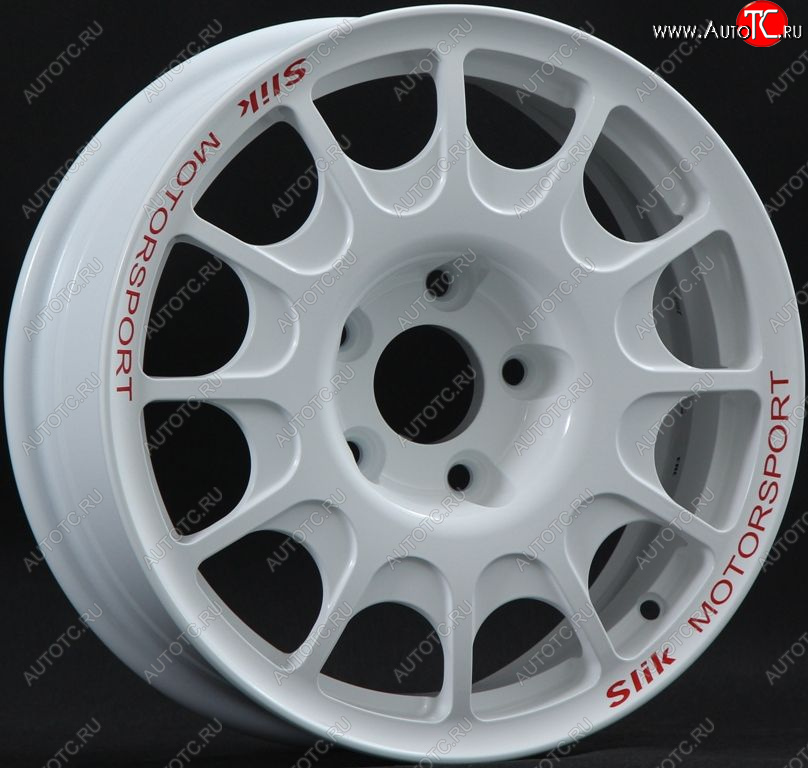 23 799 р. Кованый диск Slik Classic Sport L-1844S 6.5x15   (Белый (W))  с доставкой в г. Керчь