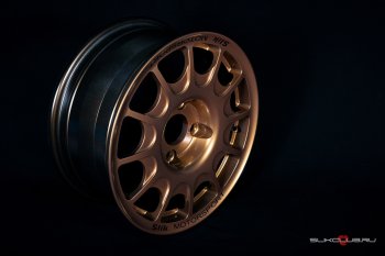 23 799 р. Кованый диск Slik Classic Sport L-1844S 6.5x15   (Бронза (BRZ))  с доставкой в г. Керчь. Увеличить фотографию 2