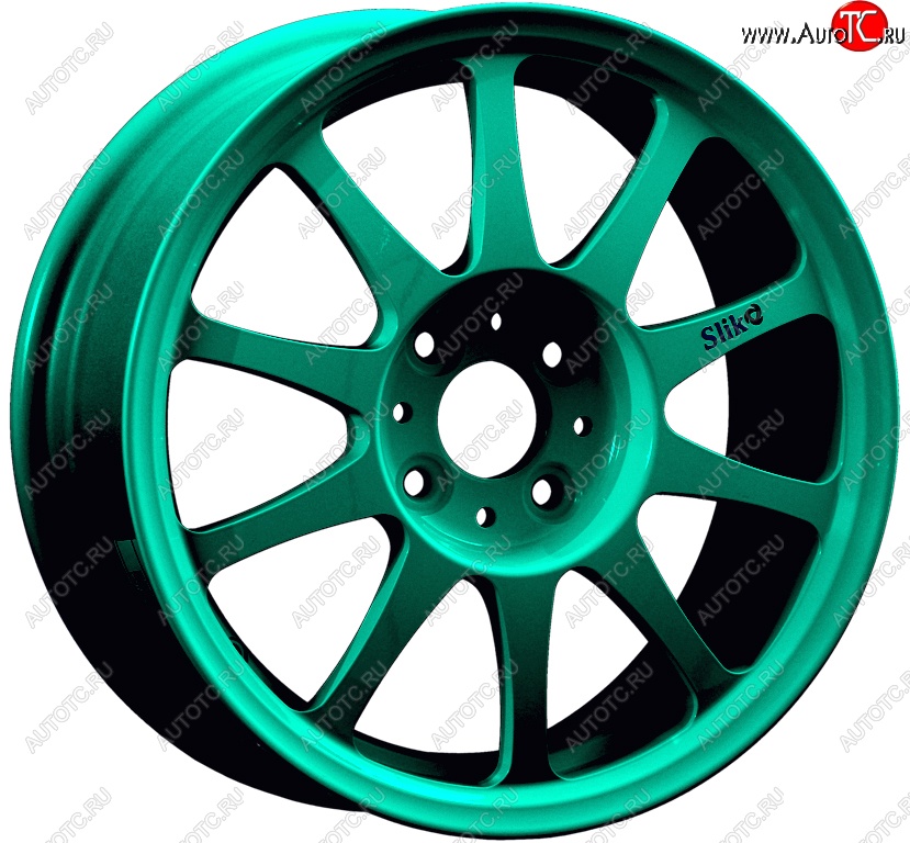 14 899 р. Кованый диск Slik Classic Sport L-5411S 6.0x15   (Candy изумрудно-зеленый (Candy Green))  с доставкой в г. Керчь