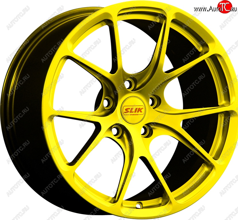 17 799 р. Кованый диск Slik TuningPro L-754 9.0x17   (Candy ярко-желтый (Candy YELLOW))  с доставкой в г. Керчь