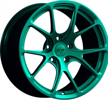 Кованый диск Slik TuningPro L-754 9.0x17  (Candy изумрудно-зеленый (Candy Green))