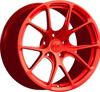 Кованый диск Slik TuningPro L-754 9.0x17  (RAL 3026 ярко алый (3026))