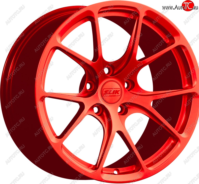 17 799 р. Кованый диск Slik TuningPro L-754 9.0x17   (RAL 3026 ярко алый (3026))  с доставкой в г. Керчь