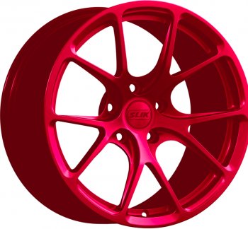 Кованый диск Slik TuningPro L-754 9.0x17  (Candy рубиновый (Candy RUBIN))