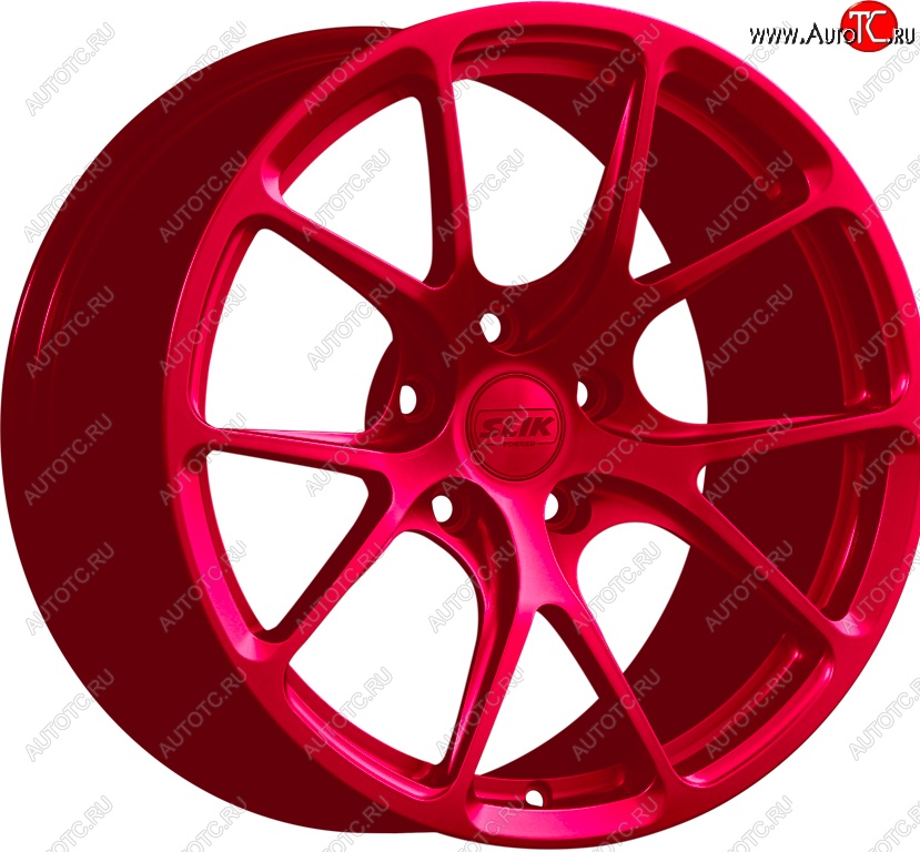 17 799 р. Кованый диск Slik TuningPro L-754 9.0x17   (Candy рубиновый (Candy RUBIN))  с доставкой в г. Керчь