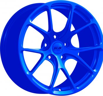 Кованый диск Slik TuningPro L-754 9.0x17  (Candy синий (Candy BLUE))