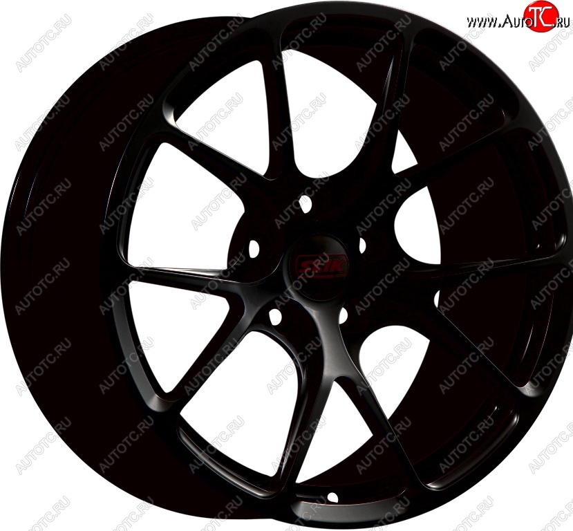 17 890 р. Кованый диск Slik TuningPro L-754 9.0x17   (Черный матовый (MB))  с доставкой в г. Керчь