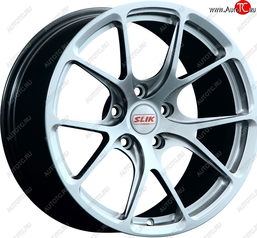 17 799 р. Кованый диск Slik TuningPro L-754 9.0x17   (Ярко блестящее серебро (HPB))  с доставкой в г. Керчь