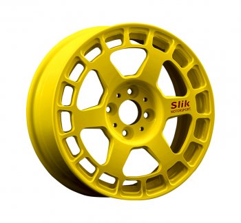 Кованый диск Slik Classic Sport L-151S 5.5x15  (Candy ярко-желтый (Candy YELLOW))