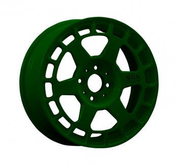 Кованый диск Slik Classic Sport L-151S 5.5x15  (Зеленый (GREEEN))