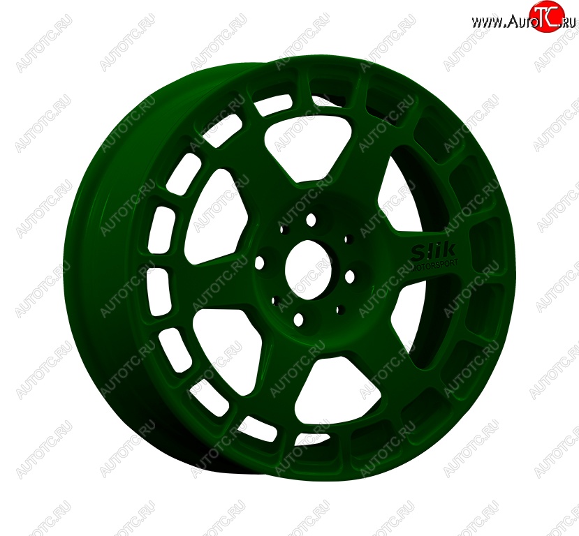 15 499 р. Кованый диск Slik Classic Sport L-151S 5.5x15   (Зеленый (GREEEN))  с доставкой в г. Керчь