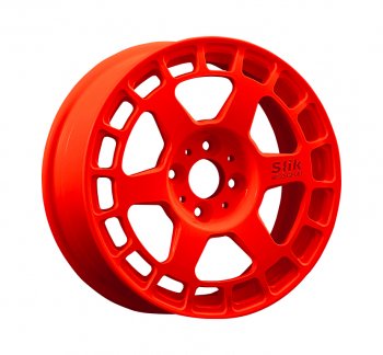 Кованый диск Slik Classic Sport L-151S 5.5x15  (RAL 3026 ярко алый (3026))