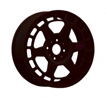 Кованый диск Slik Classic Sport L-151S 5.5x15  (Черный глянцевый (BK))