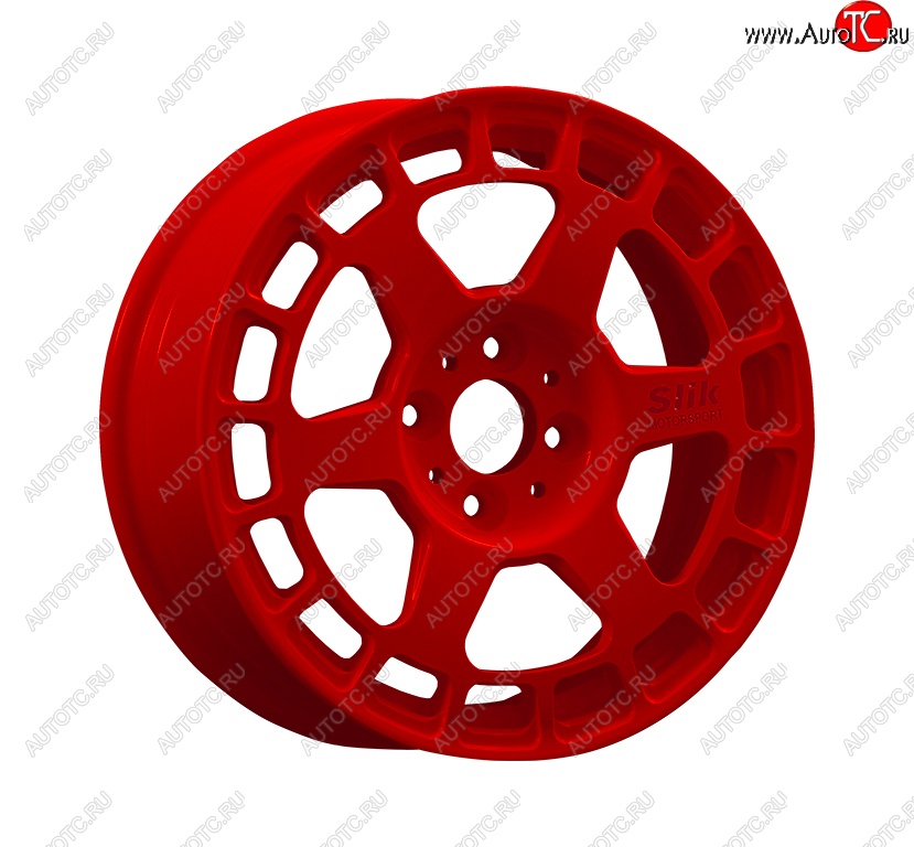 7 540 р. Кованый диск Slik Classic Sport L-151S 6.5x15   (Красный (RED))  с доставкой в г. Керчь