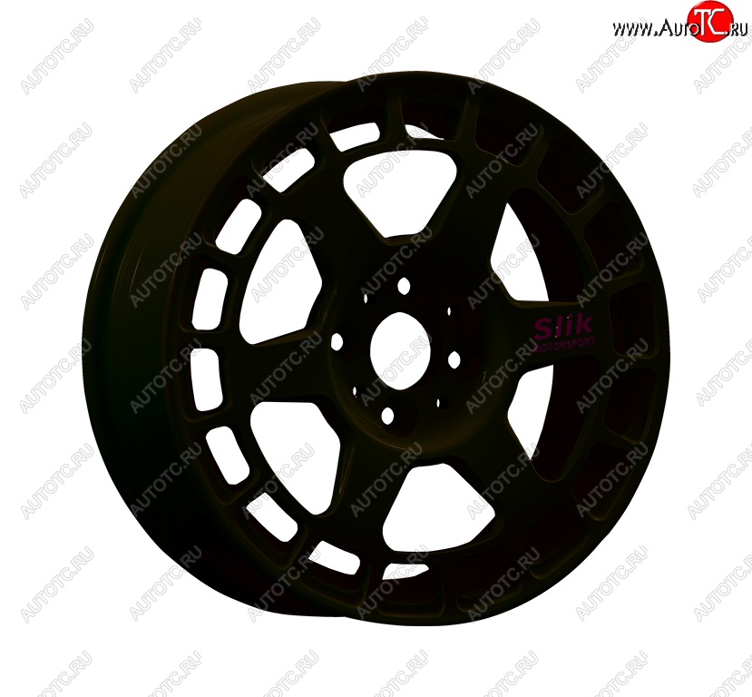 7 540 р. Кованый диск Slik Classic Sport L-151S 6.5x15   (Черный матовый (MB))  с доставкой в г. Керчь