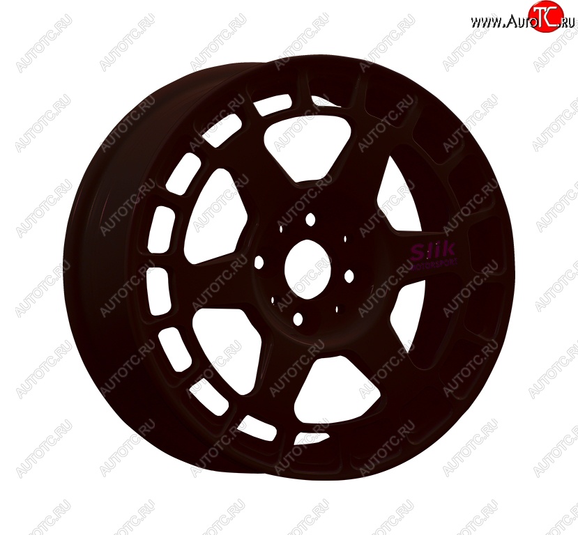7 540 р. Кованый диск Slik Classic Sport L-151S 6.5x15   (Черный глянцевый (BK))  с доставкой в г. Керчь