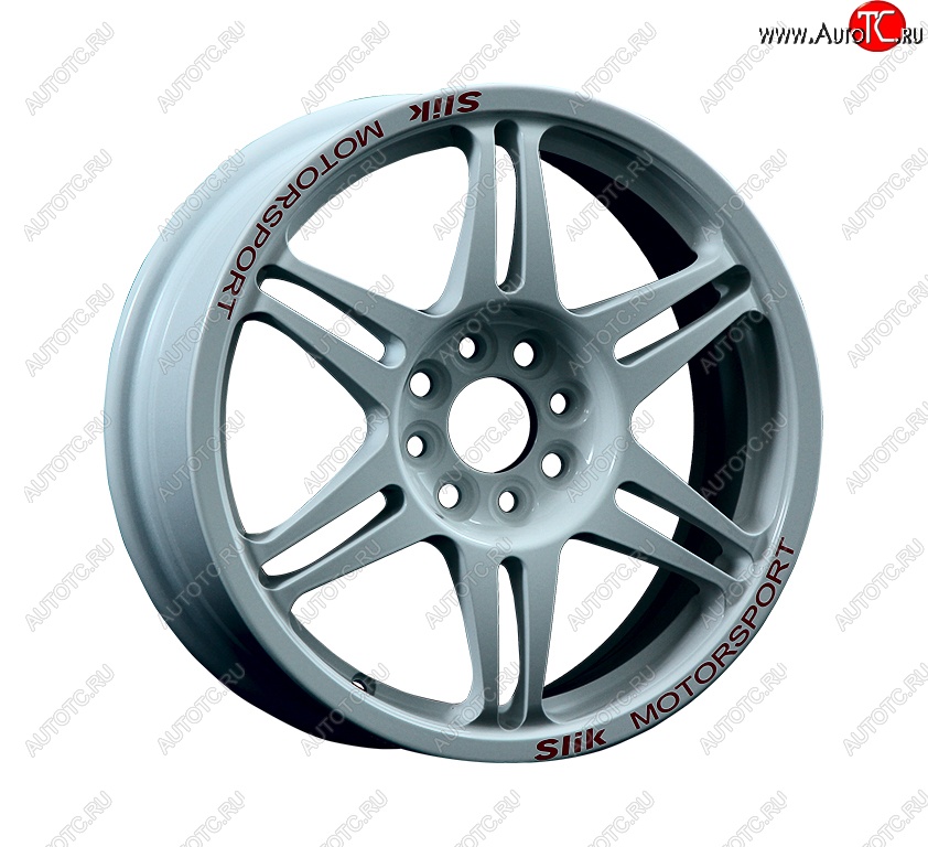 14 199 р. Кованый диск Slik Classic Sport L-152S 5.5x15 Suzuki Swift HT51S дорестайлинг, хэтчбэк 5 дв. (2000-2003) 4x100.0xDIA54.1xET45.0 (Серебристый светлый (S16))