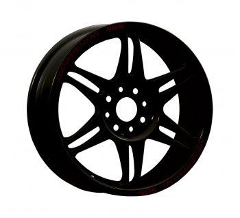 Кованый диск Slik Classic Sport L-152S 5.5x15  (Черный глянцевый (BK))