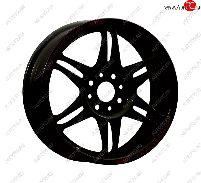 15 499 р. Кованый диск Slik Classic Sport L-152S 5.5x15   (Черный глянцевый (BK))  с доставкой в г. Керчь