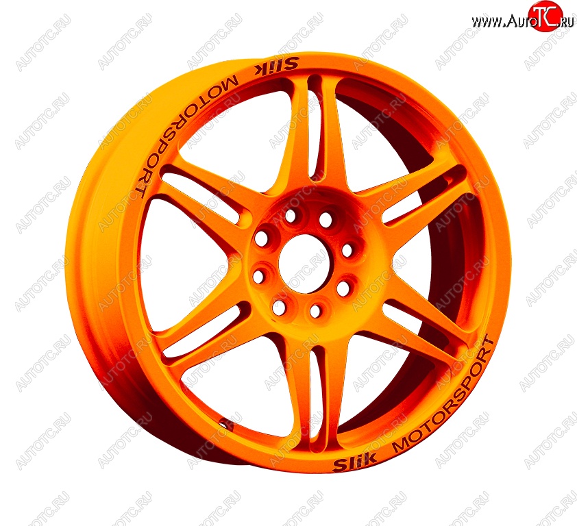 7 540 р. Кованый диск Slik Classic Sport L-152S 6.5x15   (Ярко оранжевый (ORANGE))  с доставкой в г. Керчь