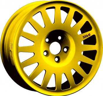 Кованый диск Slik Classic Sport L-1823S 5.5x15  (Candy ярко-желтый (Candy YELLOW))