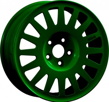 Кованый диск Slik Classic Sport L-1823S 5.5x15  (Зеленый (GREEEN))