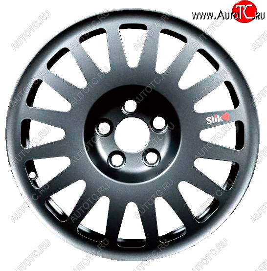 7 460 р. Кованый диск Slik Classic Sport L-1823S 5.5x15   (Темный хром (DC))  с доставкой в г. Керчь