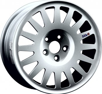 Кованый диск Slik Classic Sport L-1823S 5.5x15  (Ярко блестящее серебро (HPB))