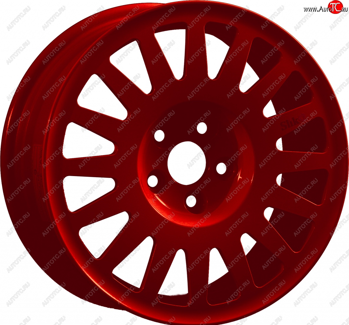15 599 р. Кованый диск Slik Classic Sport L-1823S 6.5x15   (Candy алый)  с доставкой в г. Керчь