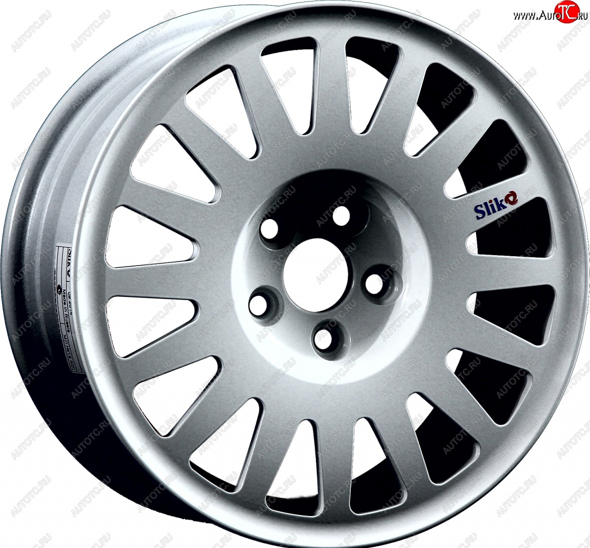 14 199 р. Кованый диск Slik Classic Sport L-1823S 6.5x15 Brilliance H230 седан (2015-2017) 5x100.0xDIA57.1xET35.0 (Серебристый светлый (S16))