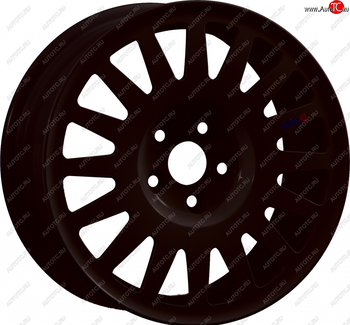 15 599 р. Кованый диск Slik Classic Sport L-1823S 6.5x15   (Черный матовый (MB))  с доставкой в г. Керчь