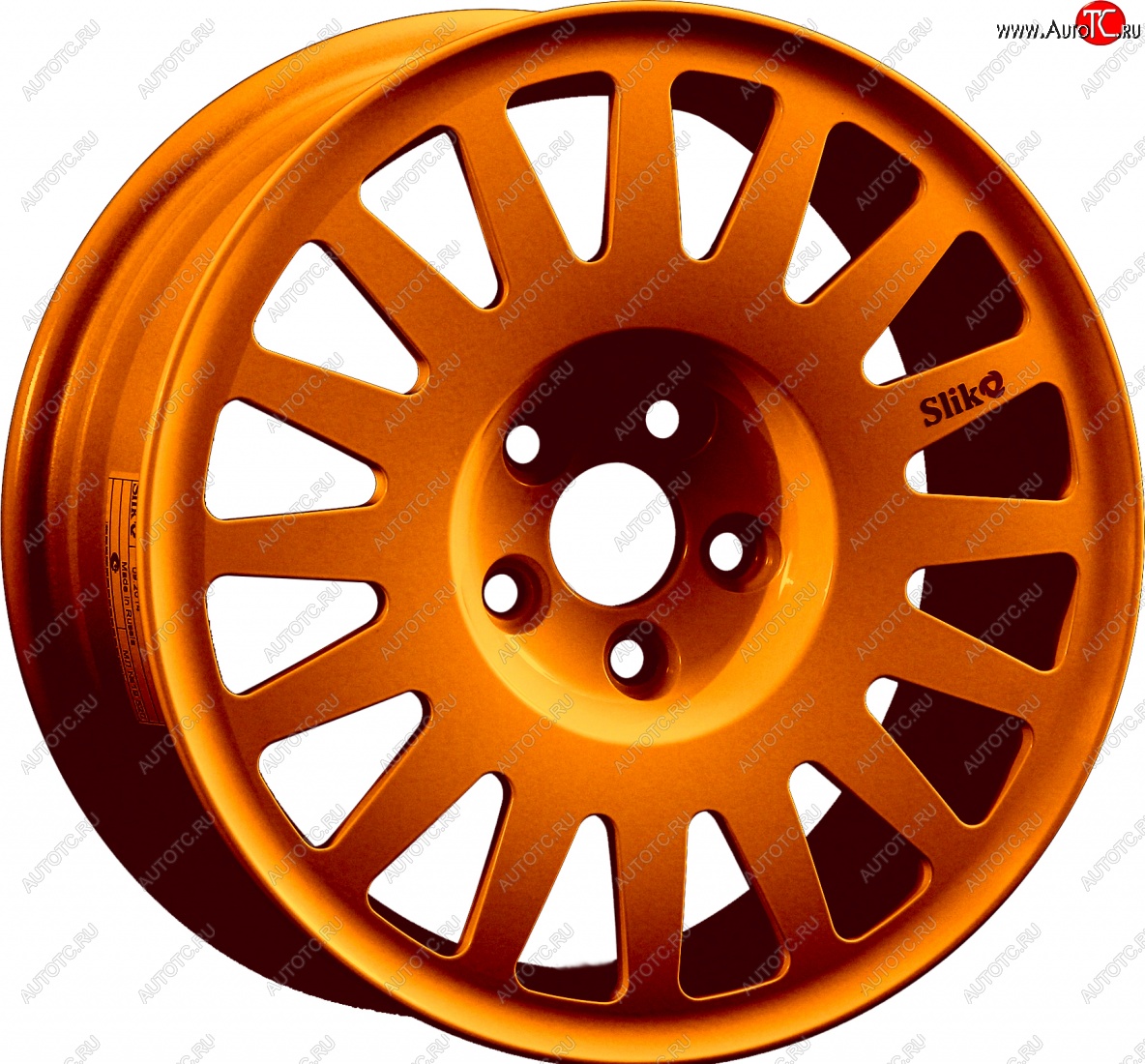 15 599 р. Кованый диск Slik Classic Sport L-1823S 6.5x15   (Candy медно-оранжевый глянцевый)  с доставкой в г. Керчь
