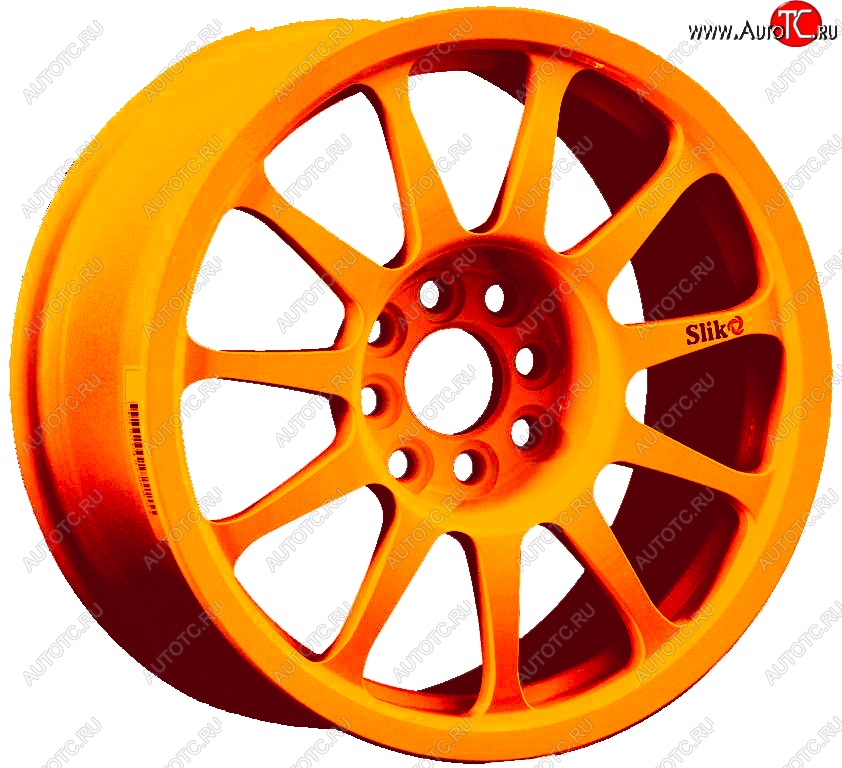 24 899 р. Кованый диск Slik Classic Sport L-1837S 7.0x15   (Ярко оранжевый (ORANGE))  с доставкой в г. Керчь